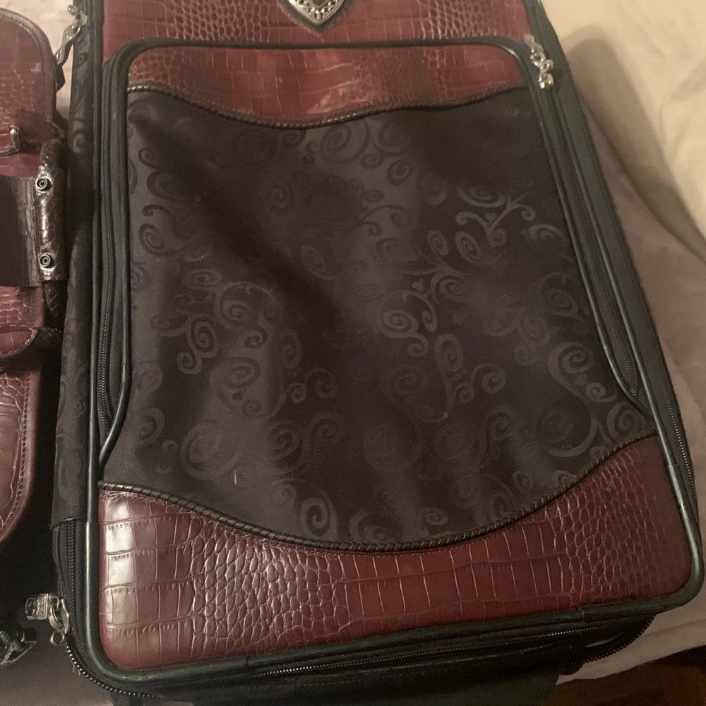 2pc Brighton Rolling 22” Luggage & Carry-on - Picture 2 of 8